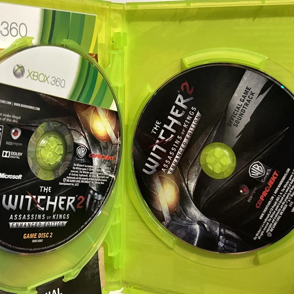 The Witcher 2 Assassins of Kings Enhanced Edition Microsoft Xbox 360 CIB w/ Map
